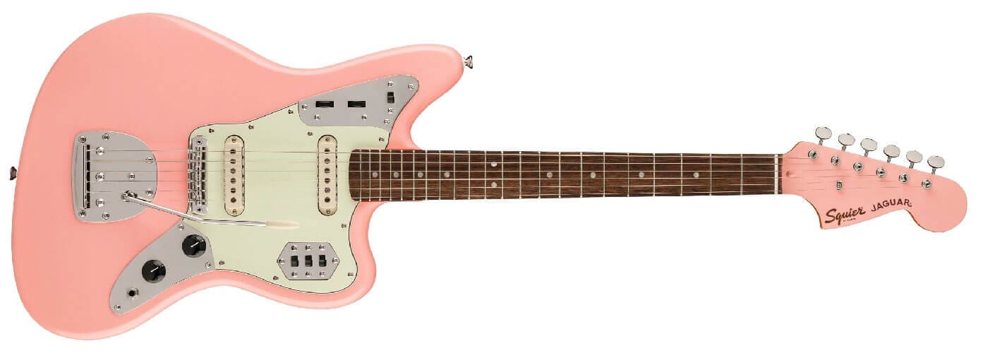 Squier Classic Vibe ’60s Jaguar In Shell Pink
