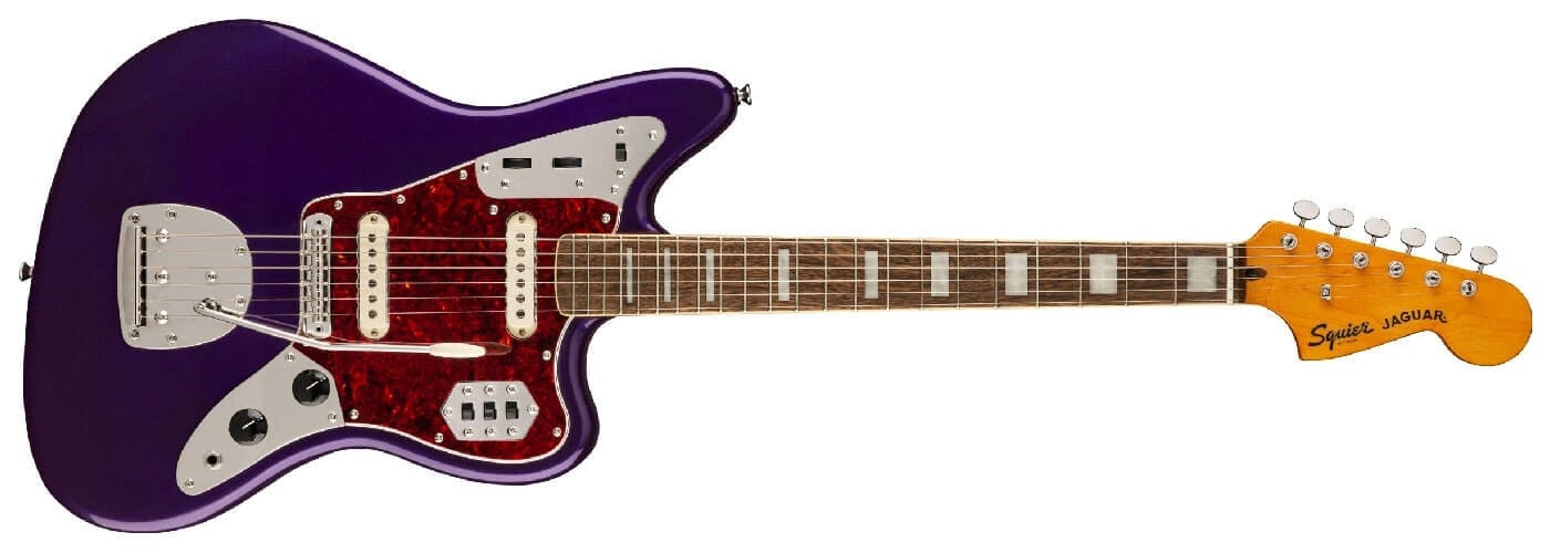 Squier Classic Vibe ’70s Jaguar In Purple Metallic