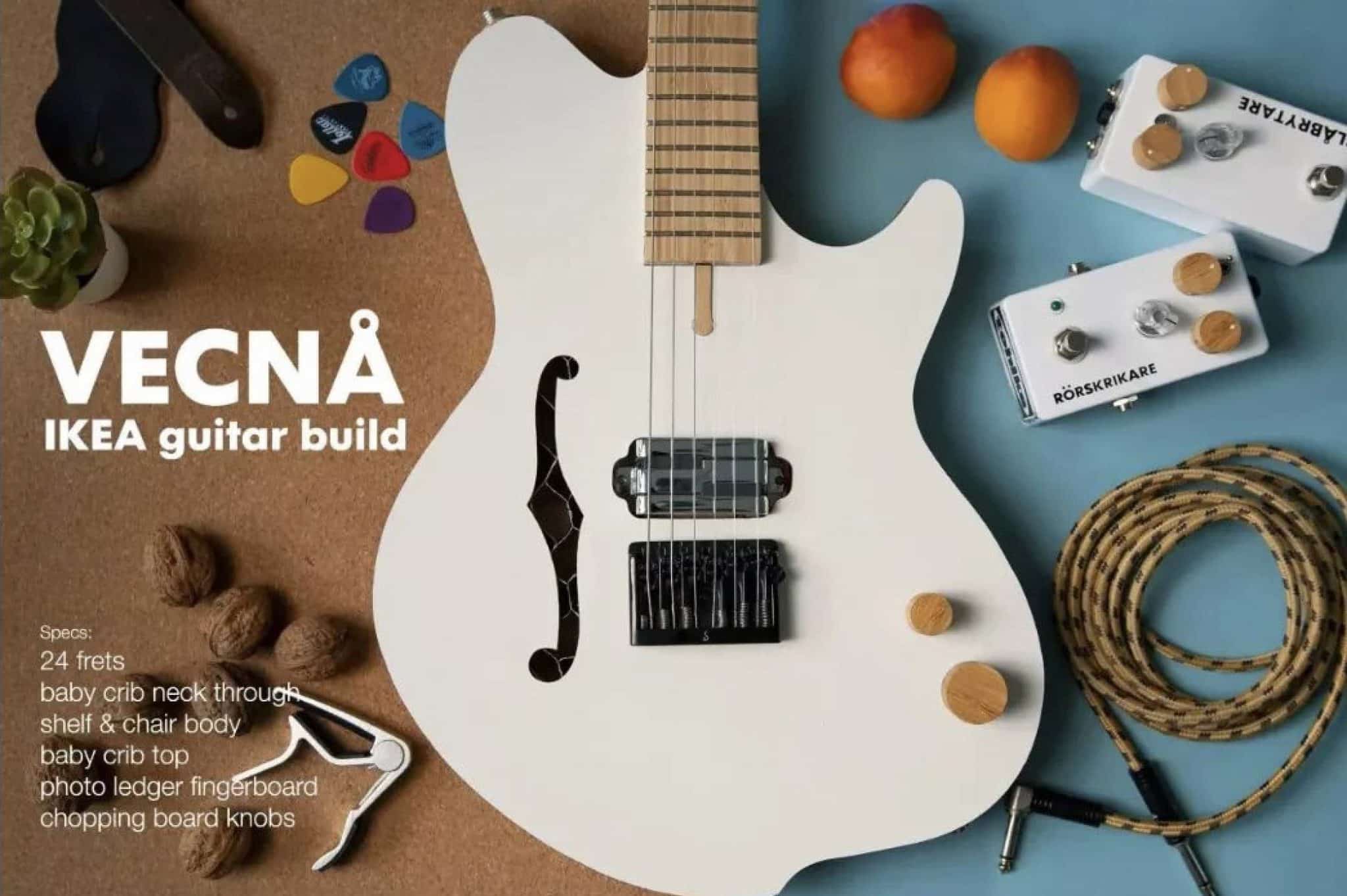 VECNA IKEA Guitar Build