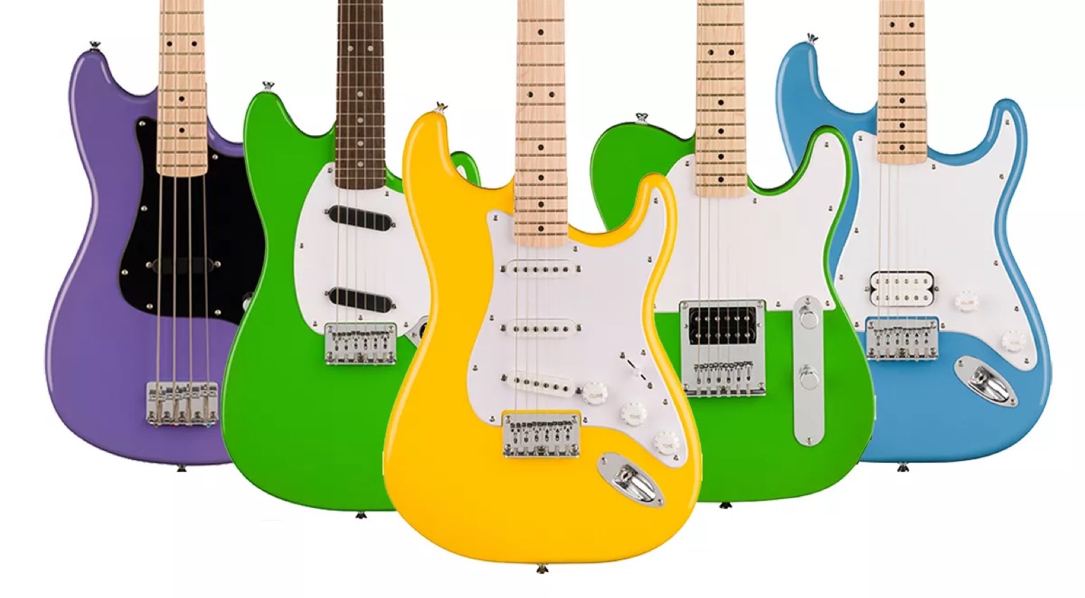 Squier Sonic limited-edition colours
