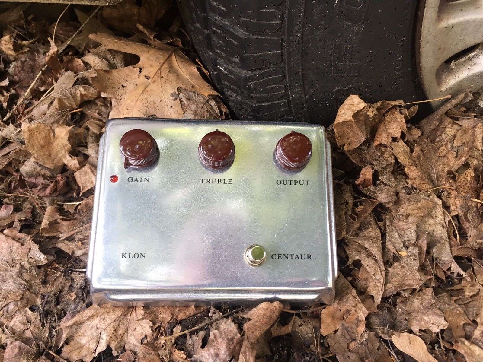 Silver Klon pedal