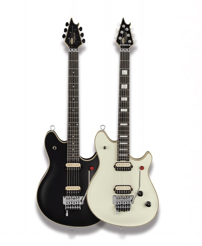 EVH MIJ Series Signature Wolfgang Stealth Black and Ivory finish options