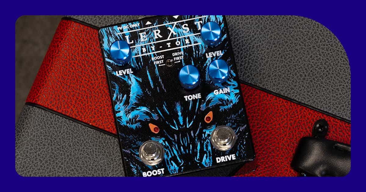 Alex Lifeson and Mojotone Launch Innovative Lerxst By-Tor Drive Pedal