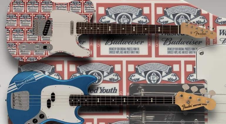 Fender Japan Launches Exclusive Wasted Youth Collaboration
