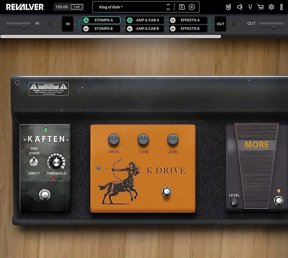 ReValver 5 effects pedals