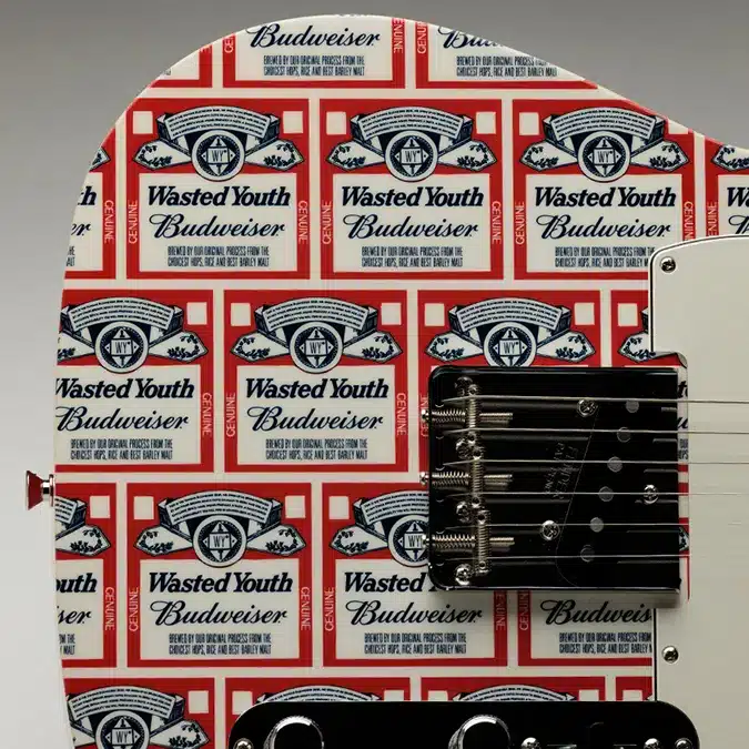 Wasted Youth Telecaster Budweiser