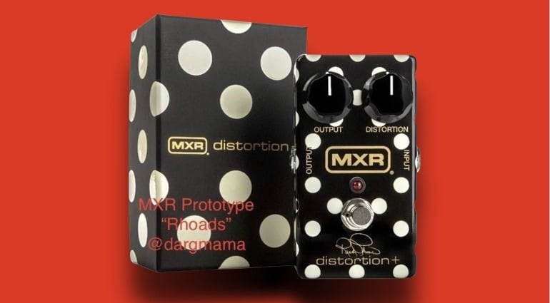 Anticipation Builds for MXR's Randy Rhoads Signature Distortion+ Pedal