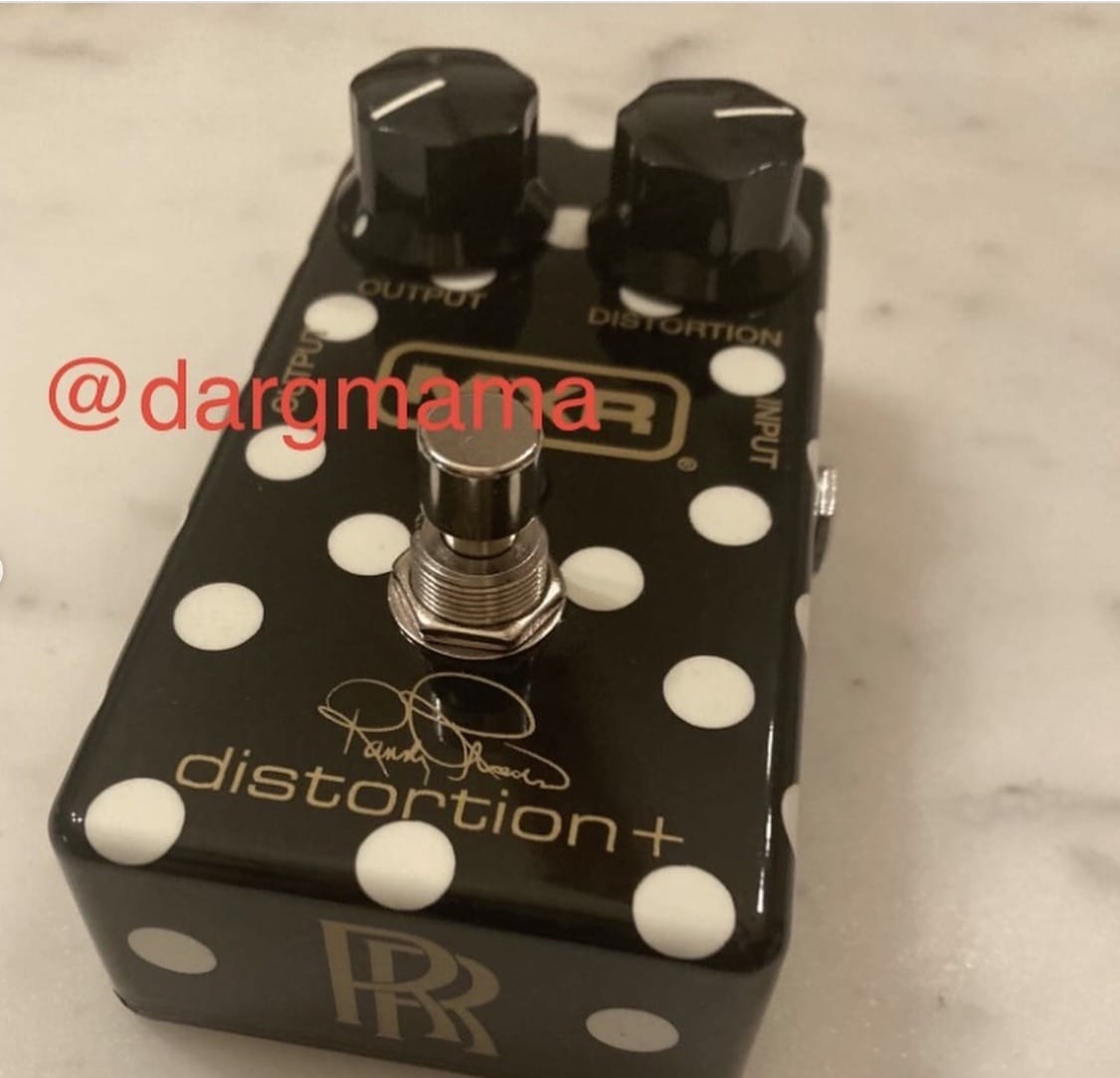 Anticipation Builds for MXR's Randy Rhoads Signature Distortion+ Pedal