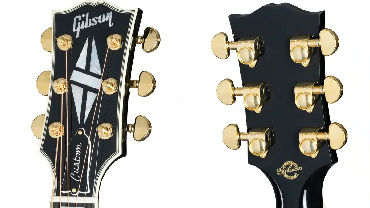 Gibson Ebony Series headstock