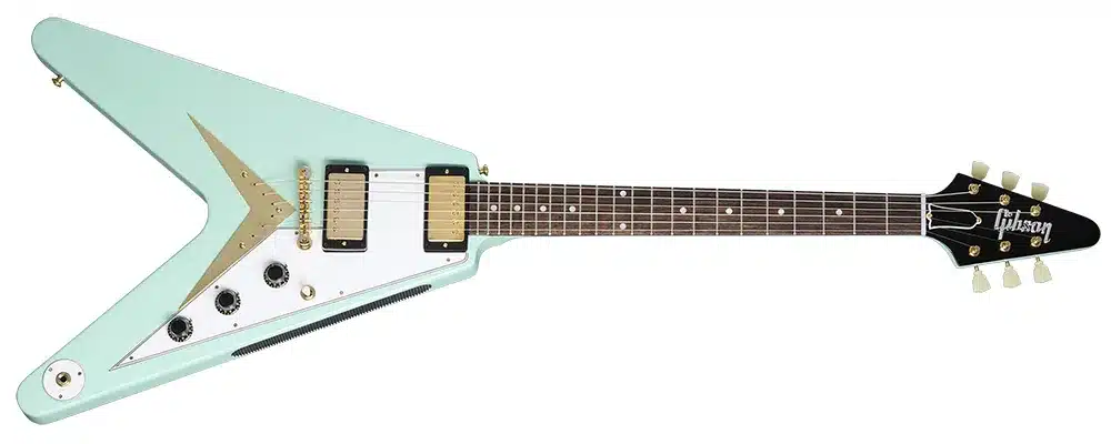 Gibson Flying V in Kerry Green VOS