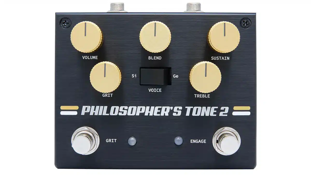 Pigtronix launches their new updated Philosopher's Tone 2 Compressor Pedal and it now has more great features for guitarists